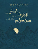 2027 NKJV 16-Month Scripture Planner, Teal Leathersoft, Zippered
