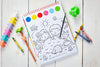Cozy Club Bible Friends Art Pad