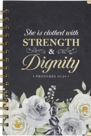 Strength and Dignity Wire bound Journal