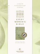 NLT Every Woman's Bible, Olive Green, Thumb Indexed