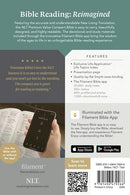 NLT Premium Value Compact Bible, Filament-Enabled, Navy Cross