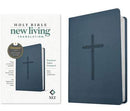NLT Premium Value Compact Bible, Filament-Enabled, Navy Cross
