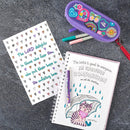 My Favorite Bible Verses Pink Spiral Coloring Book for Girls