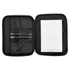 Two-fold Black Faux Leather Organizer Bible Cover, X-Large