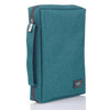 Bible Cover Poly-Canvas Value with Ichthus Patch, Large