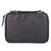 Bible Cover Amazing Grace LuxLeather, Black & Tan, Medium
