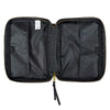 Bible Cover Amazing Grace LuxLeather, Black & Tan, Medium