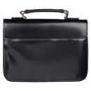 Blessed Black Croc Faux Leather Fashion Bible Cover with Tassels