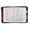 Bible Cover All Things Are Possible Light Blue, Large