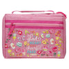 Glad Heart Cheerful Face Pink Bible Cover - Pr 15:13, Medium