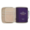 All Things Are Possible Navy Two-fold Organizer Bible Case - Matthew 19:26