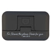 Adjustable Clip-on Book Light, Black, Jermiah 29:11