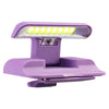 Adjustable Clip-on Book Light, Purple, Grace Upon Grace