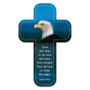 Cross Bookmark On Wings Like Eagles