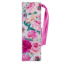 Nothing Will Be Impossible Floral Faux Leather Bookmark - Matthew 17:20