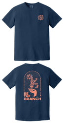 T-Shirt, Be the Branch, Navy