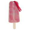 Love Rejoices Strawberry Pink Popsicle Wood Bookmark - 1 Corinthians 13:6