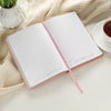 Hope and a Future Pink Bloom Faux Leather Classic Journal - Jeremiah 29:11