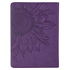 Strength &Dignity Purple Sunflower Handy-Sized Journal - Pro 31:25