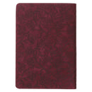Things Are Possible Burgundy Faux Leather Classic Journal - Matthew 19:26