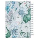 She Speaks with Wisdom Blue Floral Large Wirebound Journal - Proverbs 31:26 - JLW167