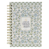 Strength Dignity Blue Cottage Spiral Journal Prov 31:25