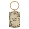 Trust Coral Epoxy-filled Metal Keychain - Isaiah 40:31