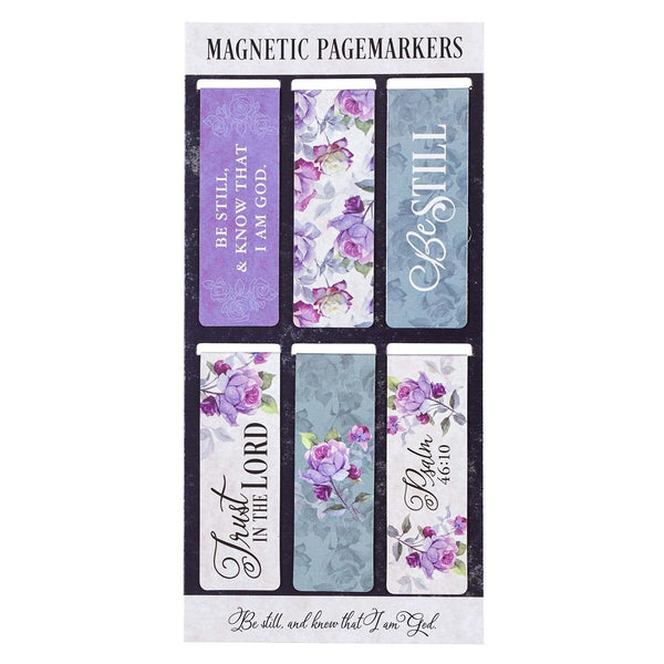 Be Still Magnetic Bookmark, Set of 6 MGB058