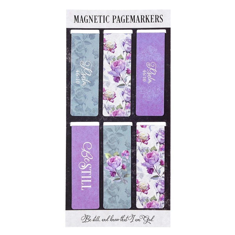 Be Still Magnetic Bookmark, Set of 6 MGB058