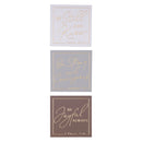 Be Strong and Courageous Delicate Dahlia Magnet Set