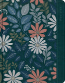 NASB Notetaking Bible, Large Print, Teal Floral