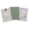 Sufficient Grace Floral Lattice Notebook Set - 2 Corinthians 12:9