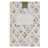 Sufficient Grace Taupe Meadow Soft Cover Spiral Notebook- 2 Corinthians 12:9