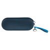Strong and Courageous Navy Silicone Pencil Case - Joshua 1:9