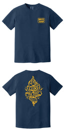 T-Shirt, Wreck the Roof, Navy