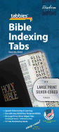 Tabbies Large Print Silver Edged Bible Indexing Tabs
