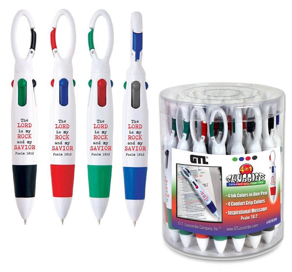 Chubbies 4 in 1 Carabiner Pen