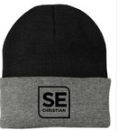 Southeast Knit Stocking Hat, Black/Gray