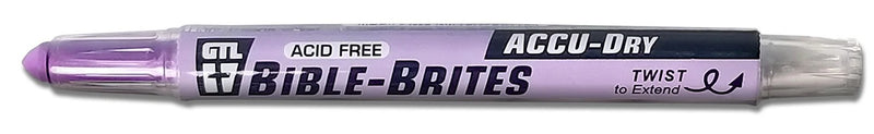 Accu Dry Bible Brites Violet