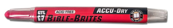 Accu Dry Bible Brites Red