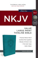NKJV Value Thinline Bible, Teal