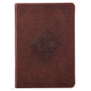 Names of God Journal, Lux Leather, Brown
