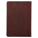 Names of God Journal, Lux Leather, Brown