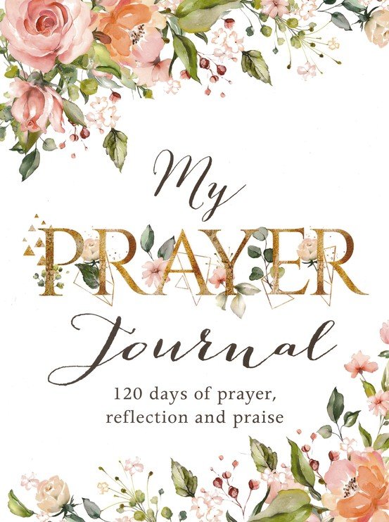 My Prayer Journal, White Floral JLP027