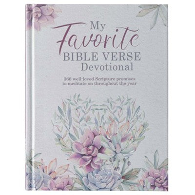 My Favorite Bible Verse Devotional, hardcover
