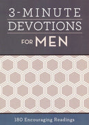 3-Minute Devotions for Men: 180 Encouraging Readings