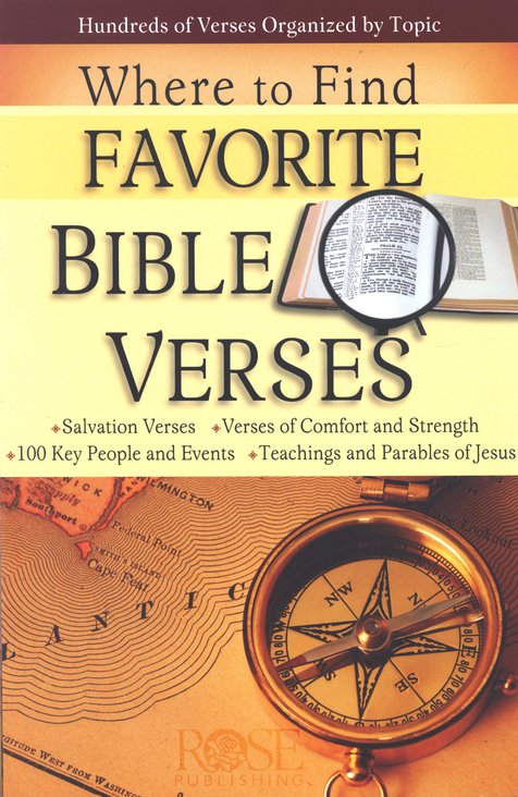 Where To Find It Pamphlet