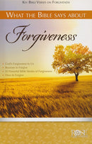 What The Bible Says About Forgiveness, Pamphlet
