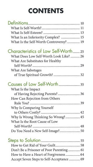 Self Worth: Discover Your God Given Worth