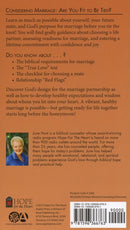 Considering Marriage: Are You Fit To Be Tied?